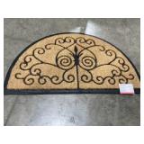 StyleWellï¿½ 24' x 39' Half Round Coir Mat