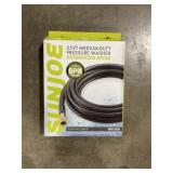 25Ft Medium-Duty Pressure Washer Ext. Hose x2