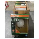 4Pk Sylvania Ultra LED 40W G25 Light Bulbs