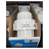 2' PVC SCH 40 Solvent Union x 3Pcs