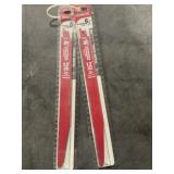 Diablo 5 Pack 12' Reciprocating Saw Blades x2