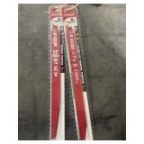 Diablo 5 Pack 12' Reciprocating Saw Blades x2