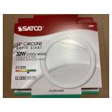(12) Satcoï¿½ 12' Circline Rapid Start Ring Lights