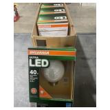 4Pk Sylvania Ultra LED 40W G25 Light Bulbs