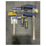 Irwin 12' Bar Clamp x2