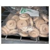 Bag of (60) 2' Wooden Wheels for One Money