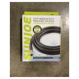 25Ft Medium-Duty Pressure Washer Ext. Hose