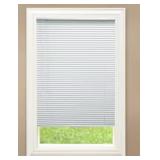 34' x 96' Cordless Mini Blinds in White x 6Pcs