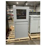 26'L Steel Stationary Computer Cabinet