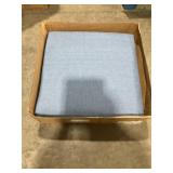 23'W Blue Fabric Patio Cushion Set