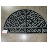 SyleWellï¿½ 24' x 39' Half-Round Flocked Mat