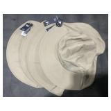 Missionï¿½ Khaki Colored Cooling Sun Hat x 4Pcs