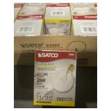 Box of Satcoï¿½ Candelabra Base Globe Light Bulbs