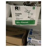 Reliabiltï¿½ 20' Faucet Supply Lines x 6Pcs