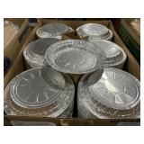 Case of (1,000) 8' Aluminum Pie Pans