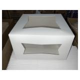 Case of 9' x 9' x 5' Window Bakery Boxes x 2