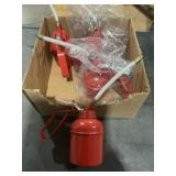 Manual Pump Oil Can in Red x 4Pcs