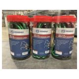 10Pk of 3/8' Heavy Duty Bungee Cords x 3