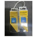 Stanley 2 Box 3/8' Staples