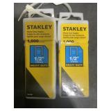 Stanley 2 Box 1/2' Staples