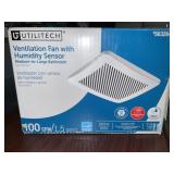 Utilitechï¿½ Ventilation Fan with Humidity Sensor x2