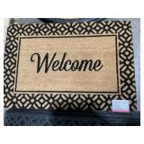 StyleWellï¿½ 'Welcome' Border Printed Coir Mat