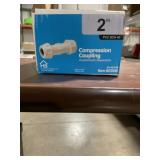 Box of (4) PVC 2' Compression Couplings