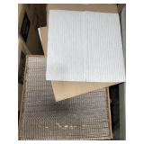 Box of 10' x 10' Corrugated Pizza Liners x 4