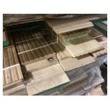 3/4' x 7' T & G White Oak Wall Wood x 913 SF