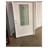 48' x 78' RH Fiberglass 3/4-View Exterior Door