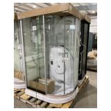 32' x 46' LH Fancy Shower Unit