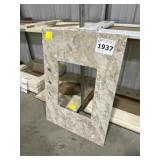 31' x 22' Sinkless Vanity Top