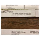 7' x 20' Ceramic Floor/Wall Tile x348 SF