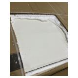 60' x 36' x 96' Solid Surface Shower Wall Kit