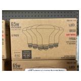 Box Of (6) 65 Watt Replacement Bulbs x3 boxes