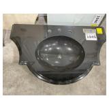 36' x 21-1/2' Black Vanity Top W/ Sink