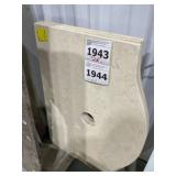 30' x 22' Vessel Bowl Vanity Top only