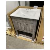 24'W Beverly Collection Vanity with Sink Top