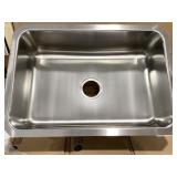 Daytonï¿½ 26-1/2' x 18-1/2' Stainless Steel Sink