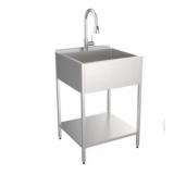 Transolidï¿½ RTA Laundry Sink w/ Base and Faucet