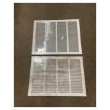 Mixed Wall Registers In White x4