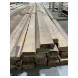 2-1/2' x 12' Hemlock Rails x 4Pcs