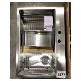 32' x 22' Stainless Steel Workstation Kitchen Sink