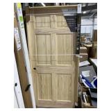 36' x 78' RH Clear Pine 6-Panel Interior Door