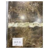 47-1/4' x 96' Brown Composite Shower Wall x 2