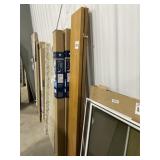 24' x 79' Wood Bifold Door with Hinges