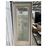 32' x 80' LH Full View FG Door W/ Deco Glass