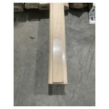 3-1/4' x 14' Contemporary Maple Handrail x 4