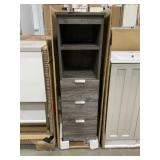 14'W Sonata Linen Cabinet in Jackson Pine