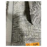 12 x 35.10 Plush Gray Patterned Carpet x 429SF